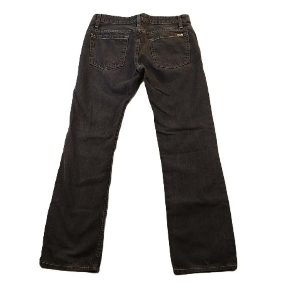 Vans Mens 30x30 Denim Jeans Black Straight Leg JP4URAW Skateboarding Pants